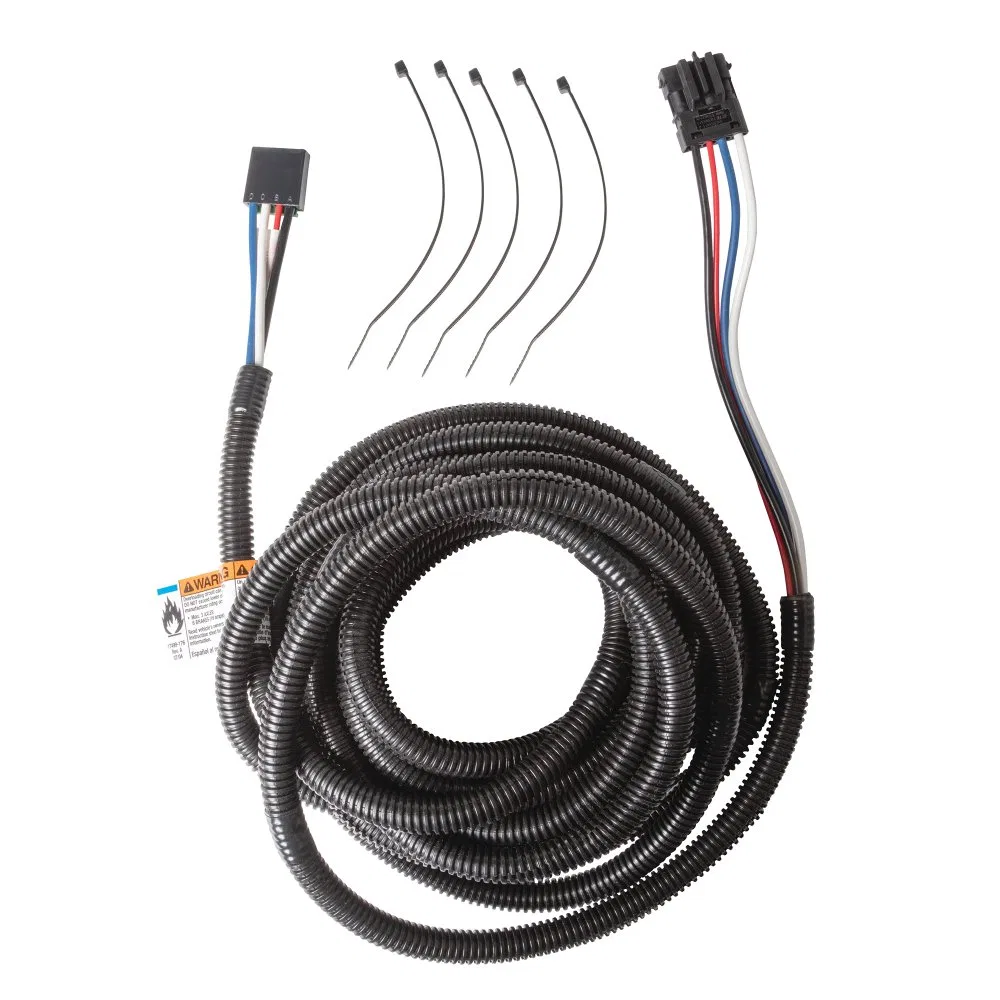 303700 – TEKONSHA Trailer Brake Control Wiring Harness, For Use With All Tekonsha Trailer Brake Systems Plug In Type ...